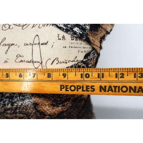 Animal Print Beaded Halter Maxi Dress With Cross Back Design & Stretch Fabric - Picture 3 of 10